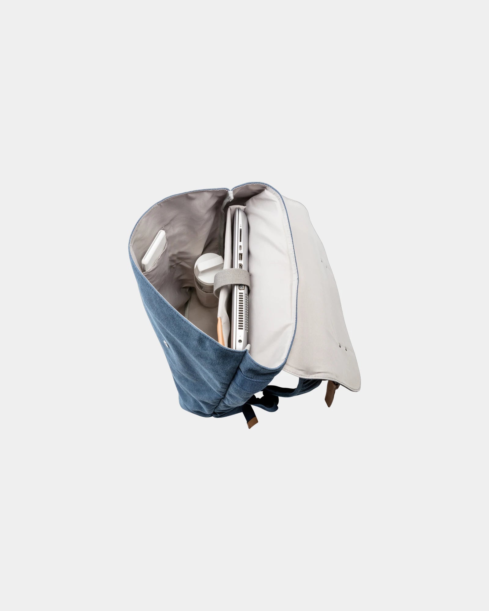 Promotional canvas laptop backpack - 4