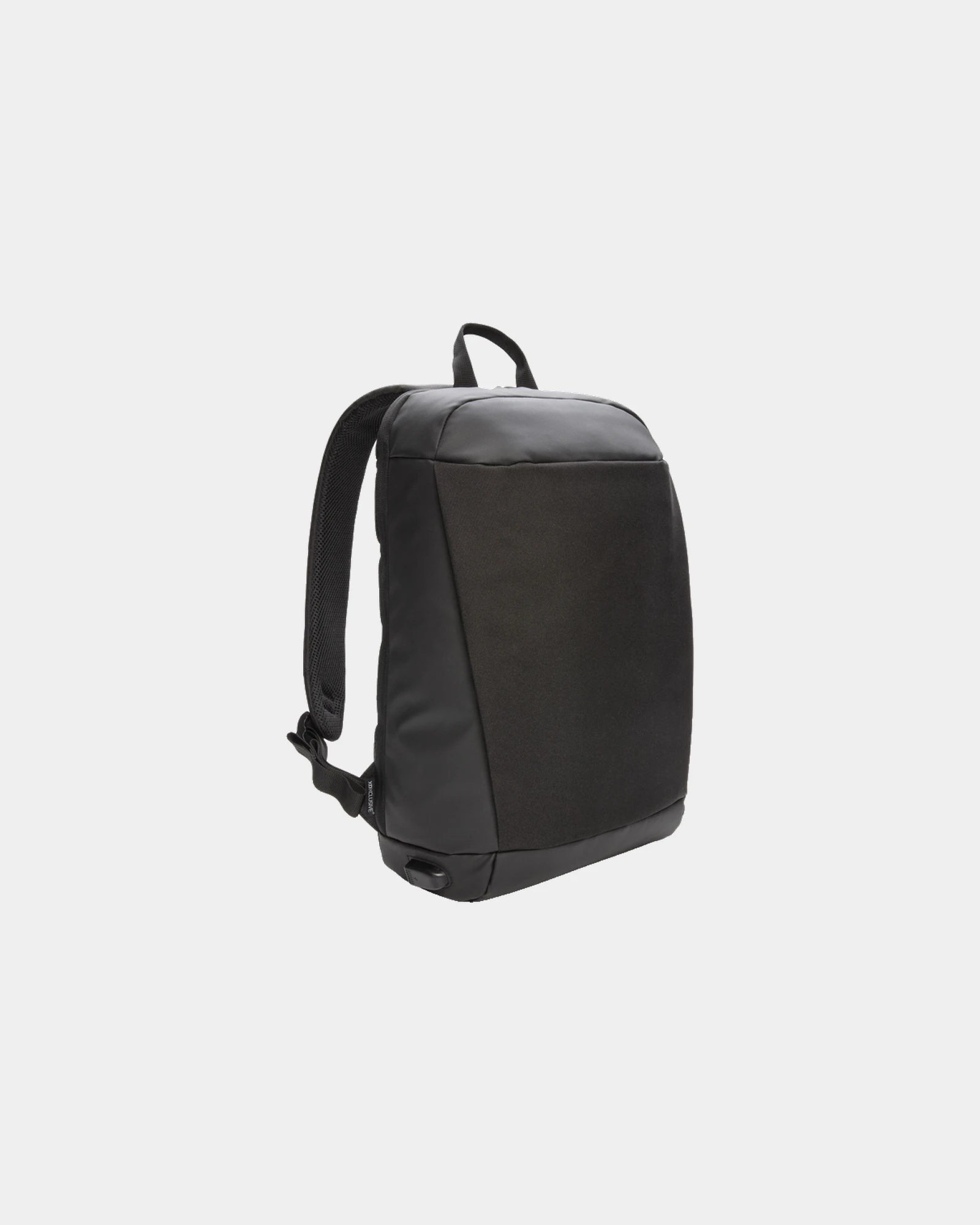 Promotional anti-theft polyester backpack 20L - Black