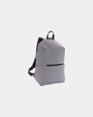 Custom minimalist PU laptop backpack 15L - Grey
