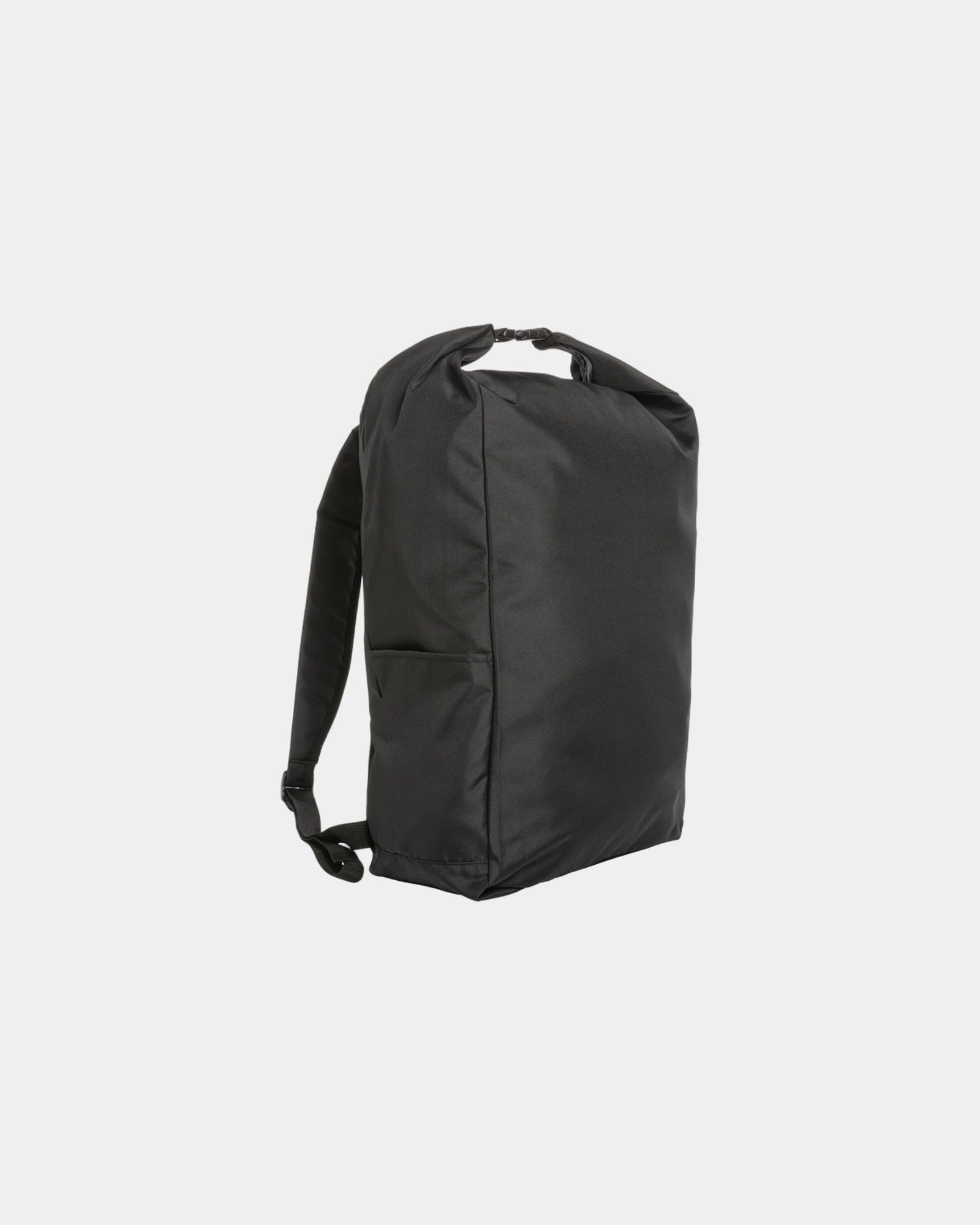 Custom rPET rolltop backpack - Black