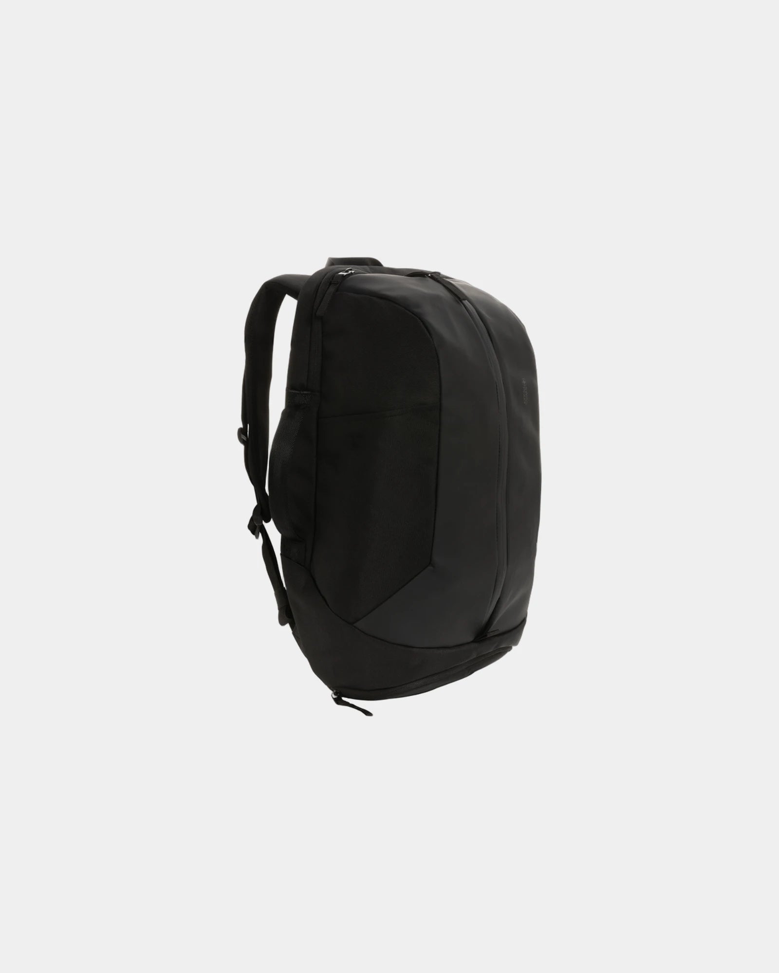 Custom rPET Swiss Peak backpack for work and gym - Black
