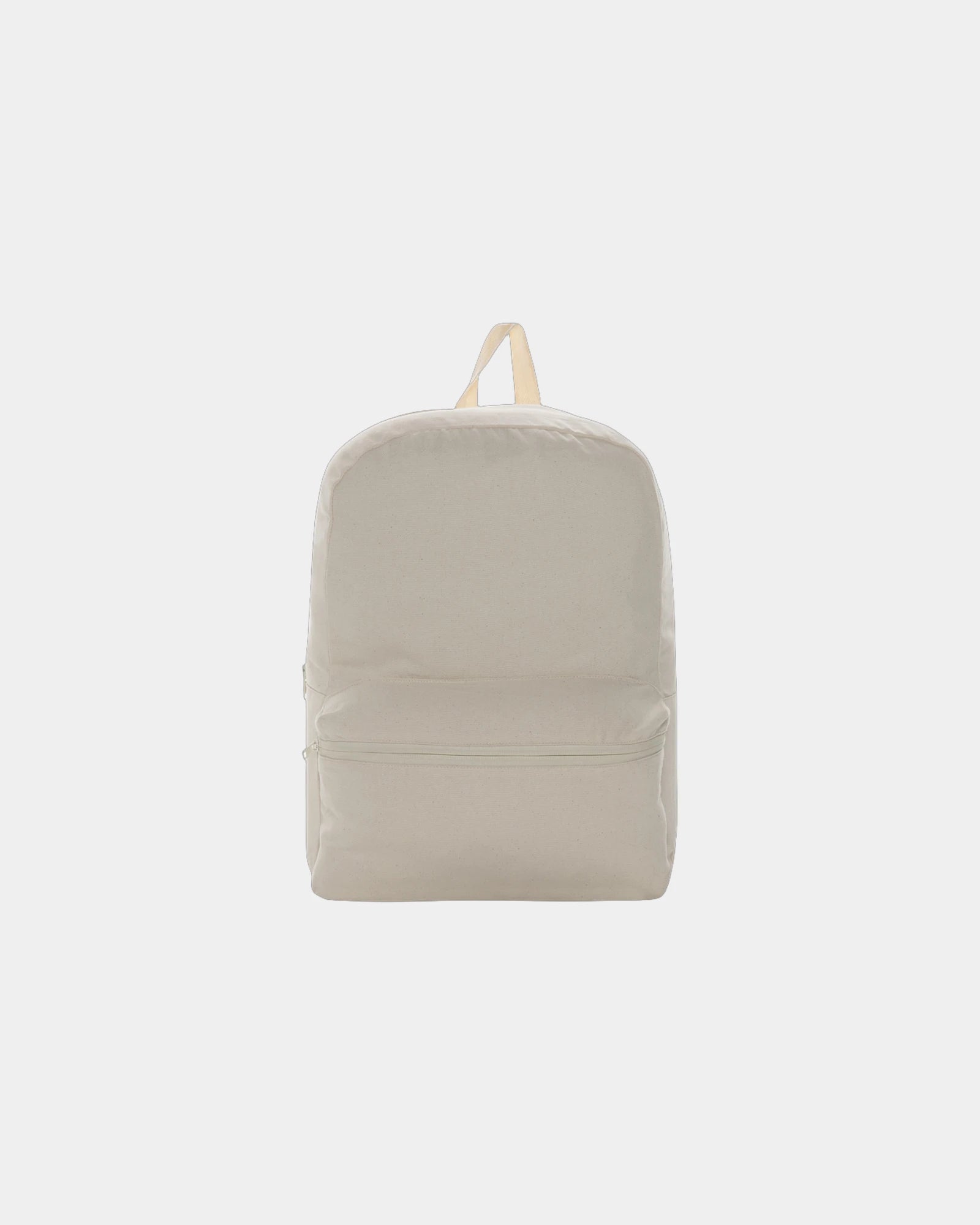 Custom recycled canvas basic backpack - 1