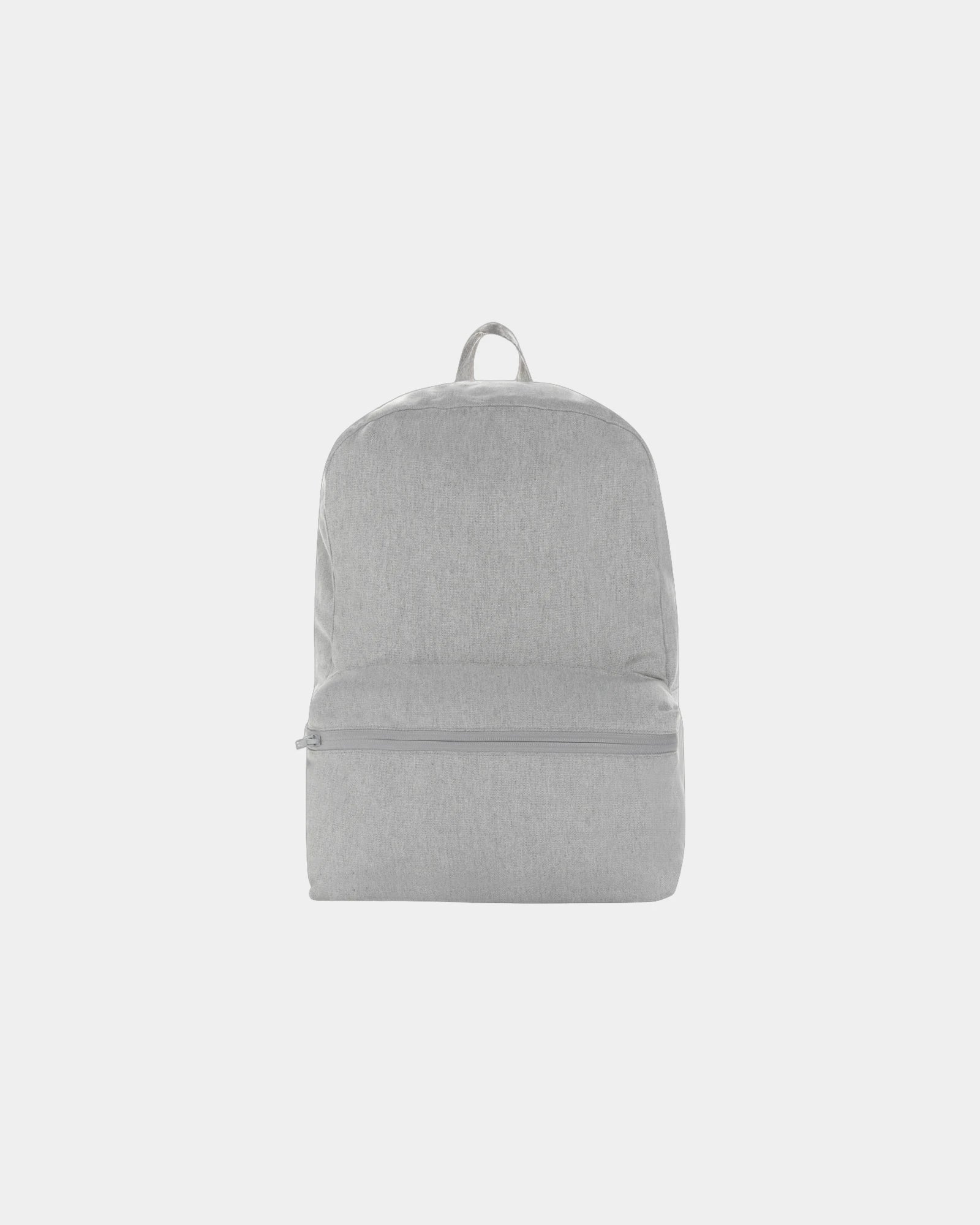 Custom recycled canvas basic backpack - 7