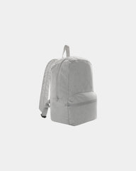 Custom recycled canvas basic backpack - Grey