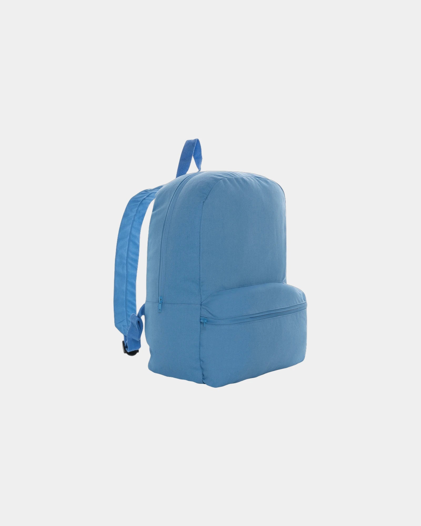 Custom recycled canvas backpack 19.5L - Tranquil Blue