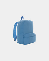 Custom recycled canvas backpack 19.5L - Tranquil Blue