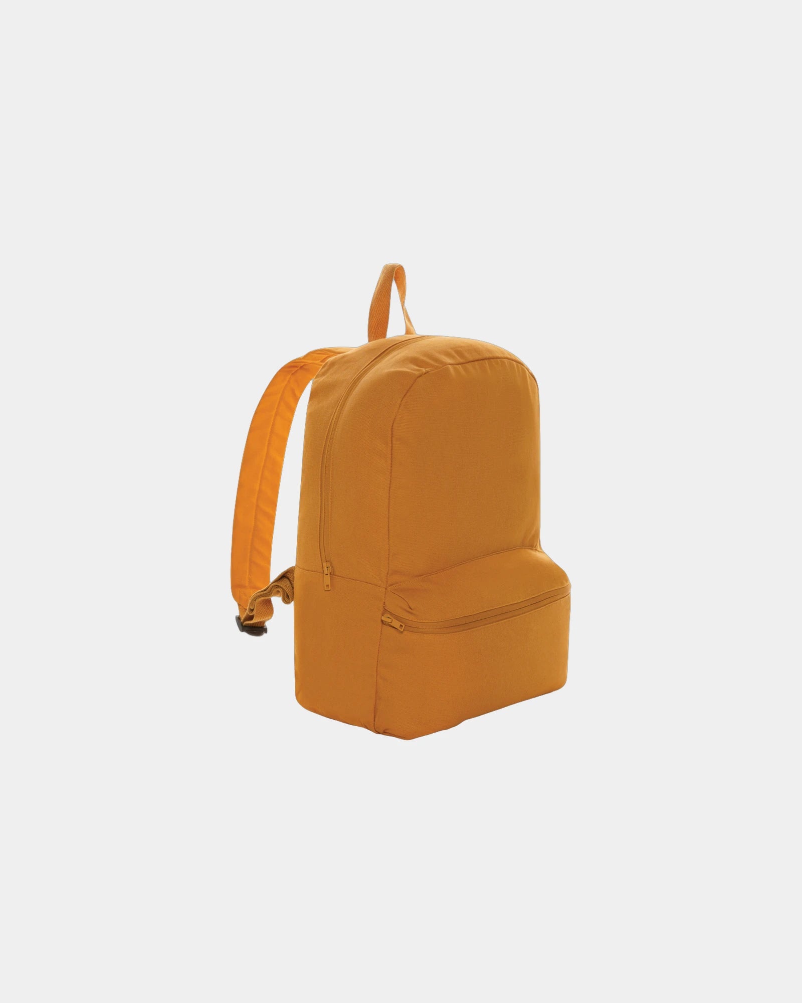 Custom recycled canvas backpack 19.5L - Sundial Orange