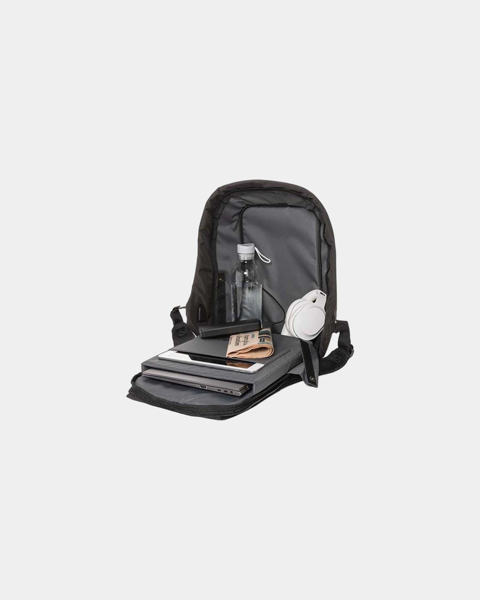 Custom rPET anti-theft backpack for 15.6" laptop - 4