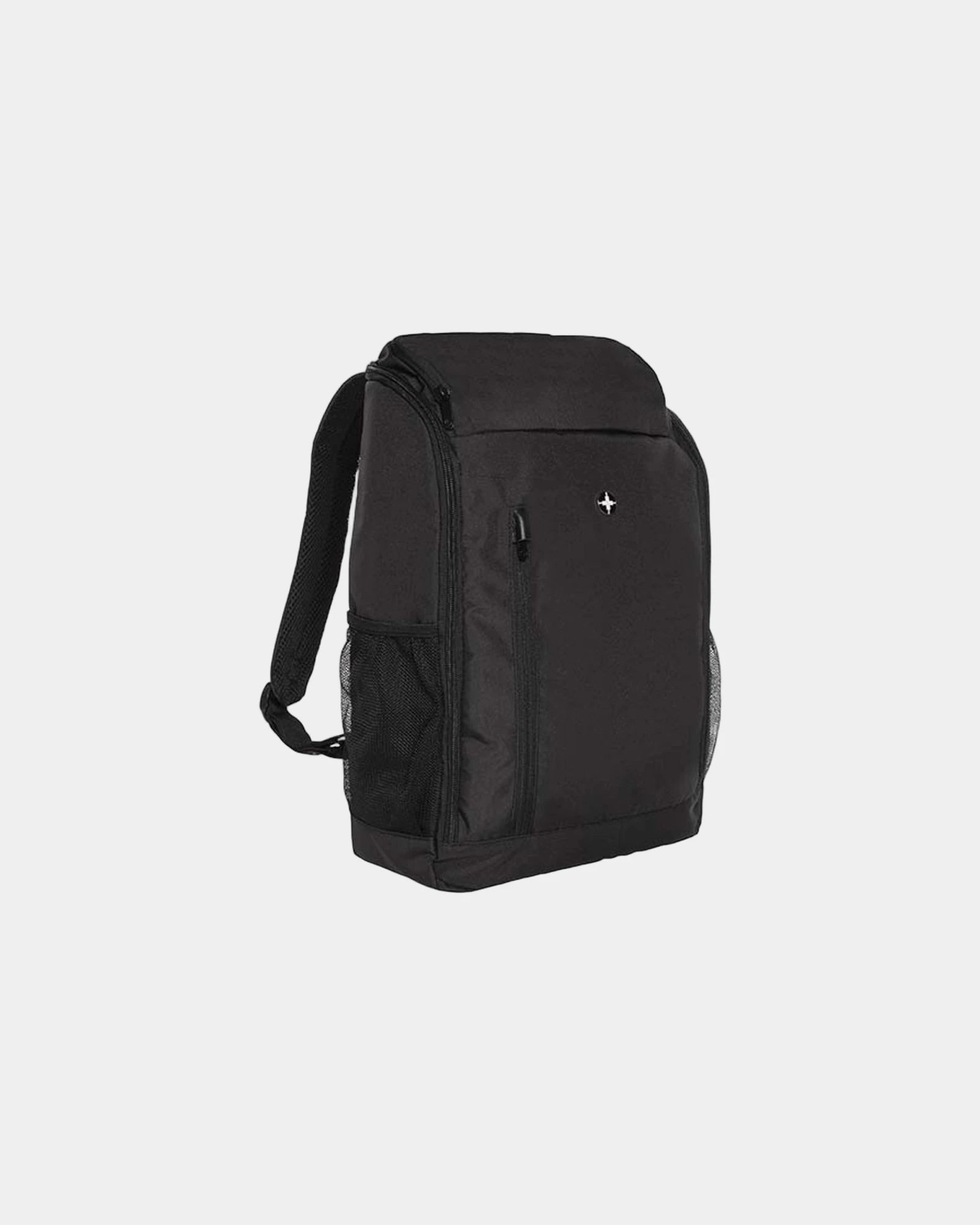 Custom rPET laptop backpack Swiss Peak AWARE™ - Black