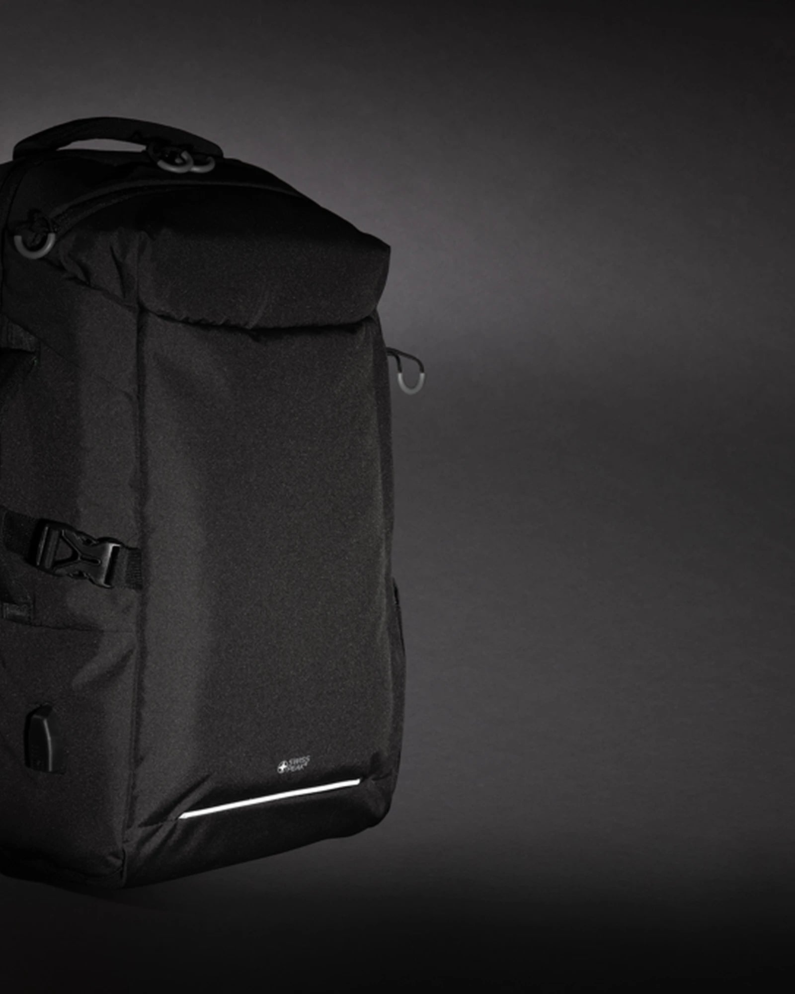 Custom rPET weekend backpack Swiss Peak XXL - 9