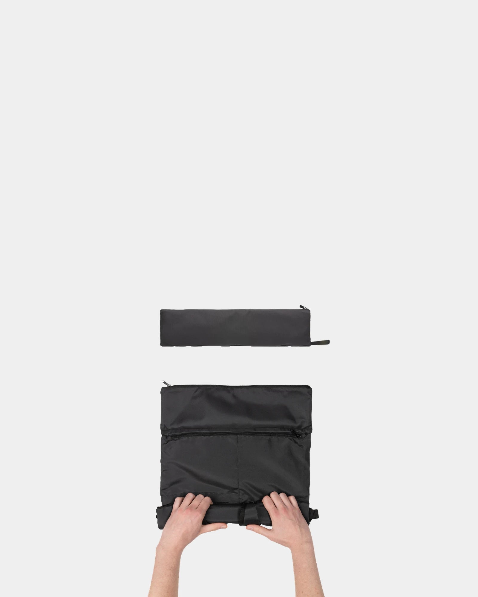 Custom rPET foldable backpack