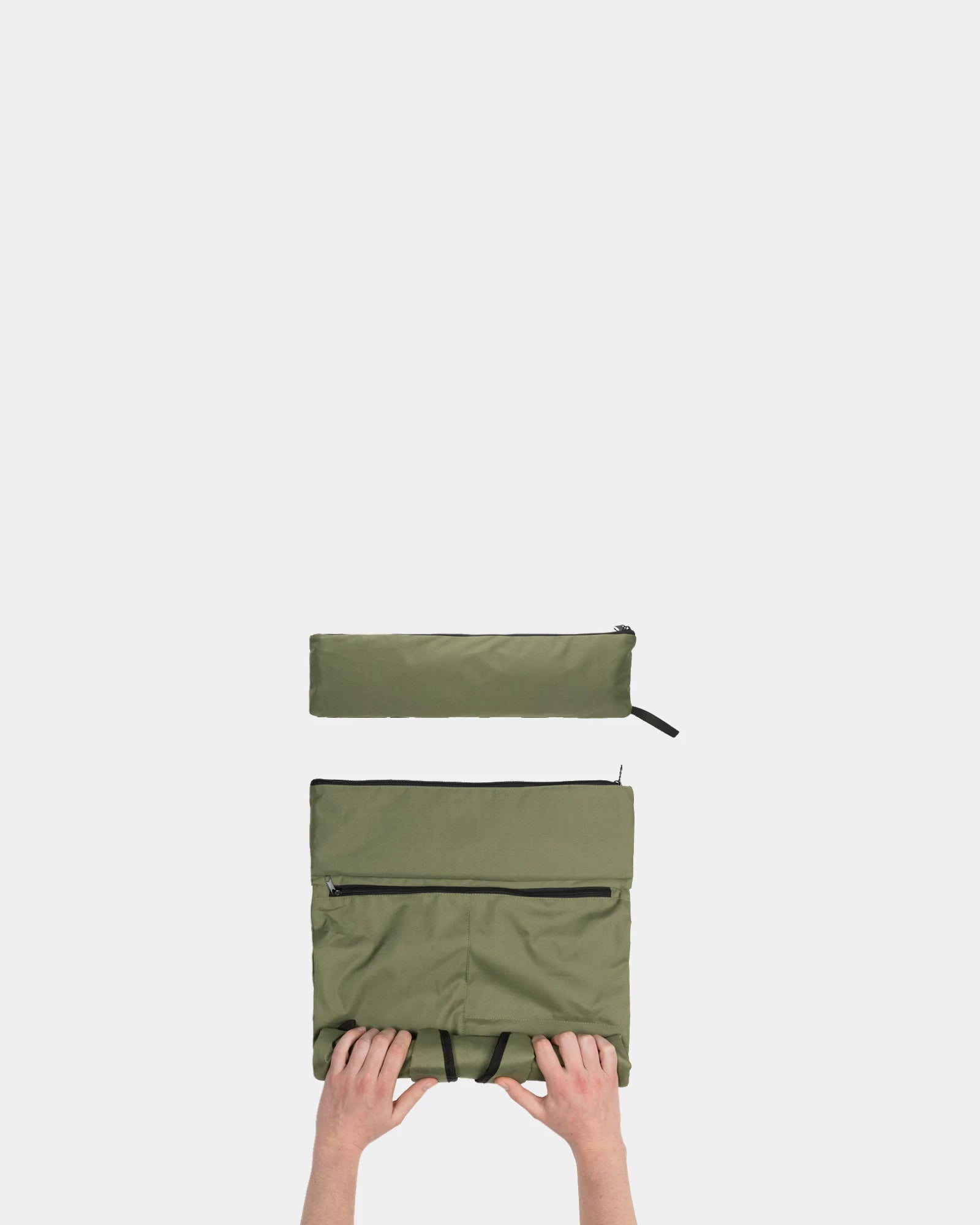 Custom rPET foldable backpack
