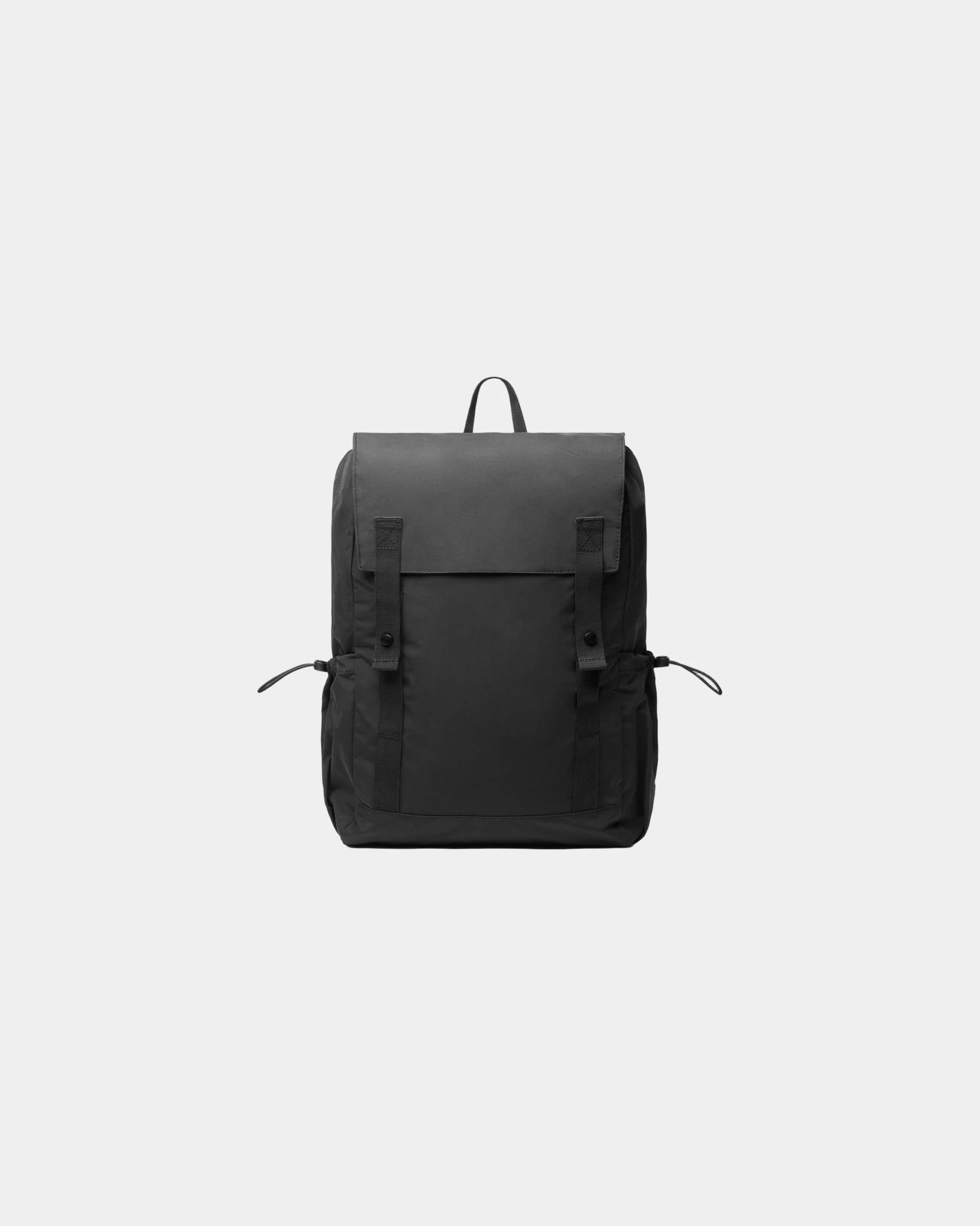 Custom recycled nylon backpack KENTO Urban - Black