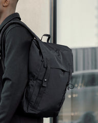 Custom recycled nylon backpack KENTO Urban - 5