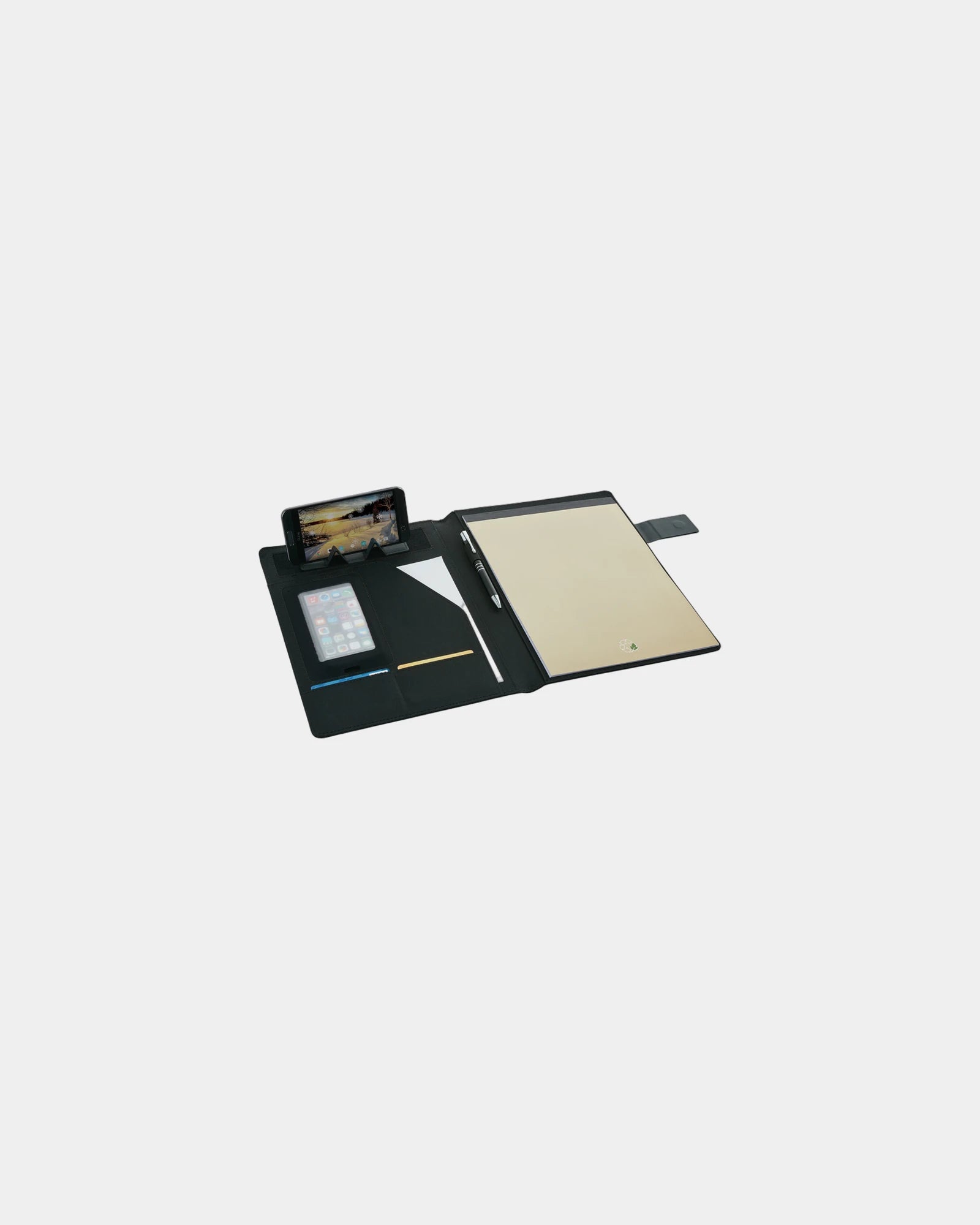 Custom A4 technical conference folder - Black