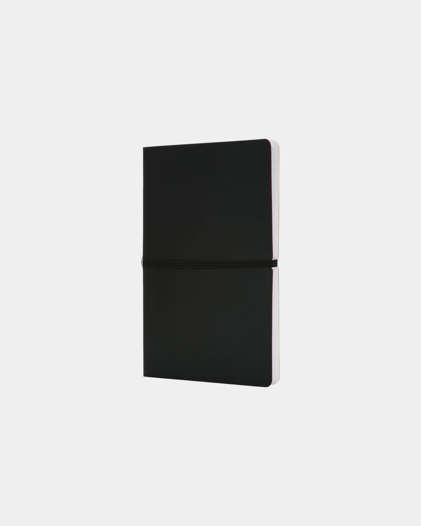 Promotional A5 notebook with soft PU cover - Black