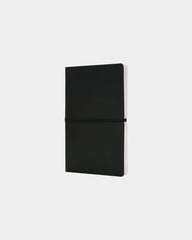 Promotional A5 notebook with soft PU cover - Black