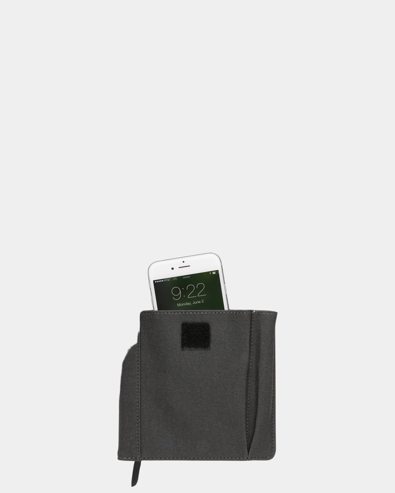 Custom PU notebook with phone pocket - 6