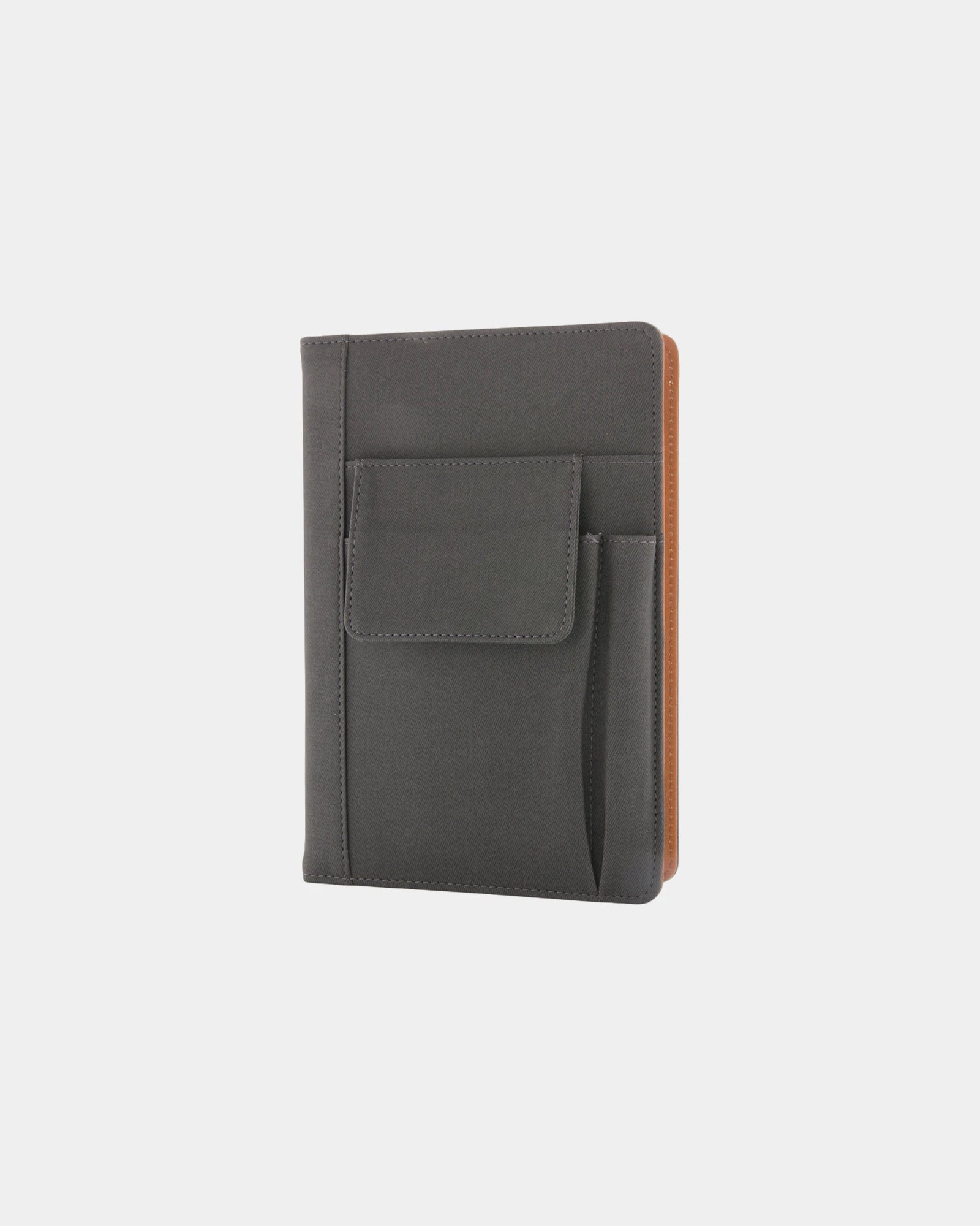 Custom PU notebook with phone pocket - 1
