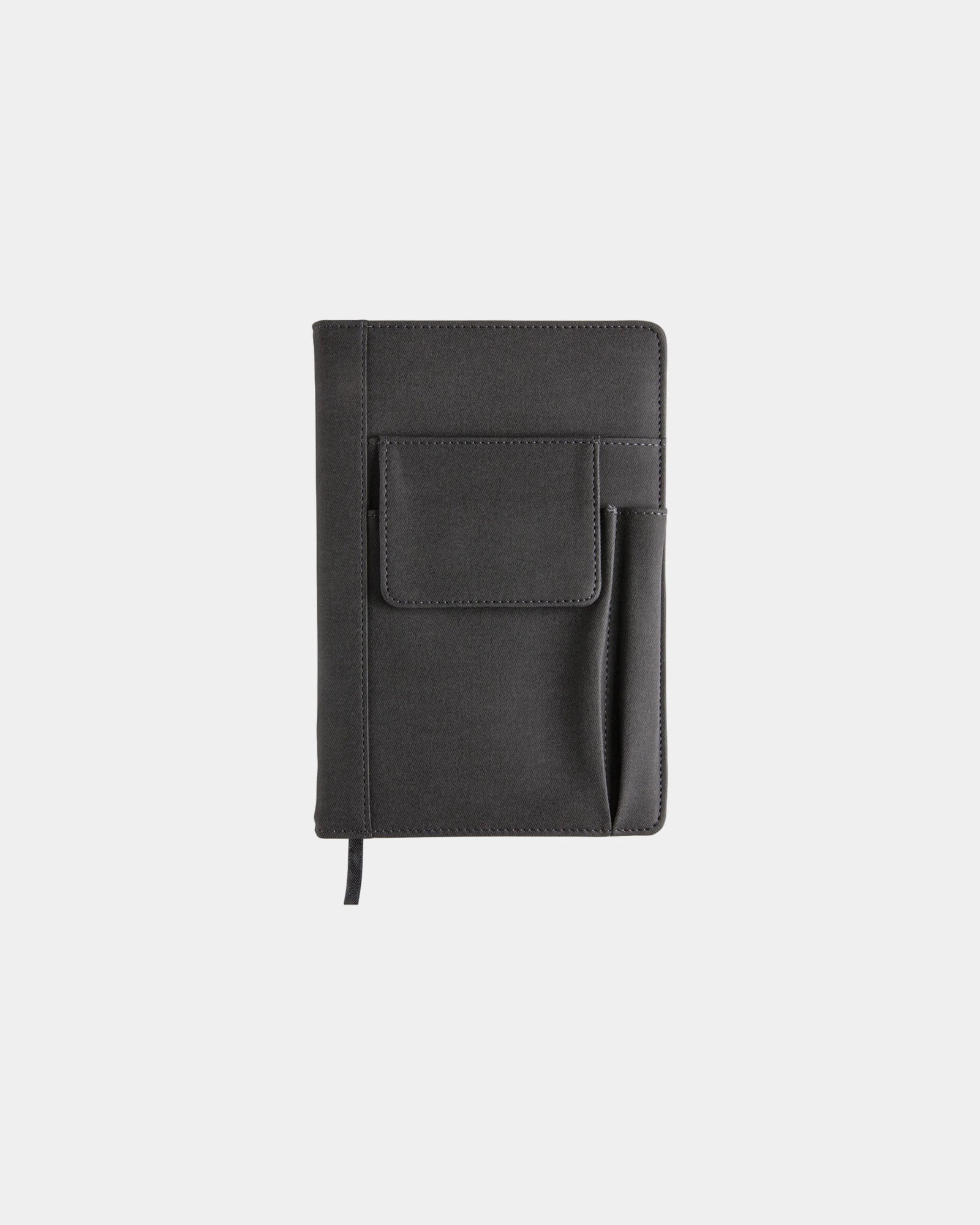Custom PU notebook with phone pocket - 5