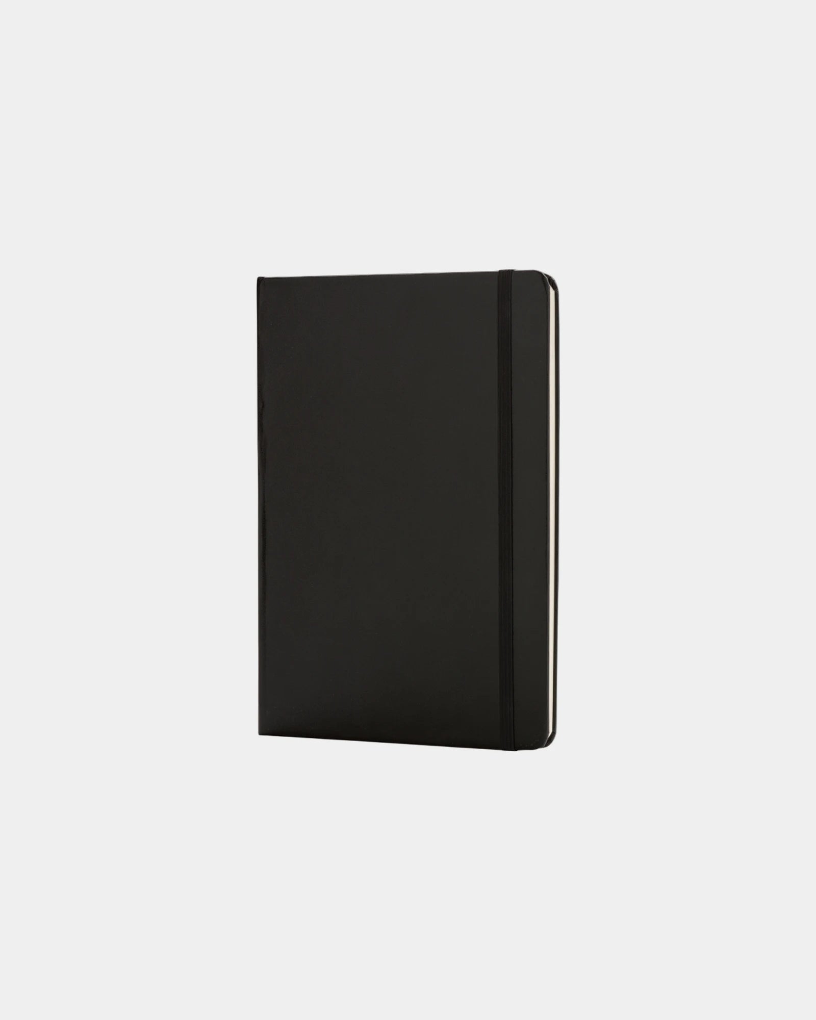 Custom A5 classic notebook with elastic band - Black