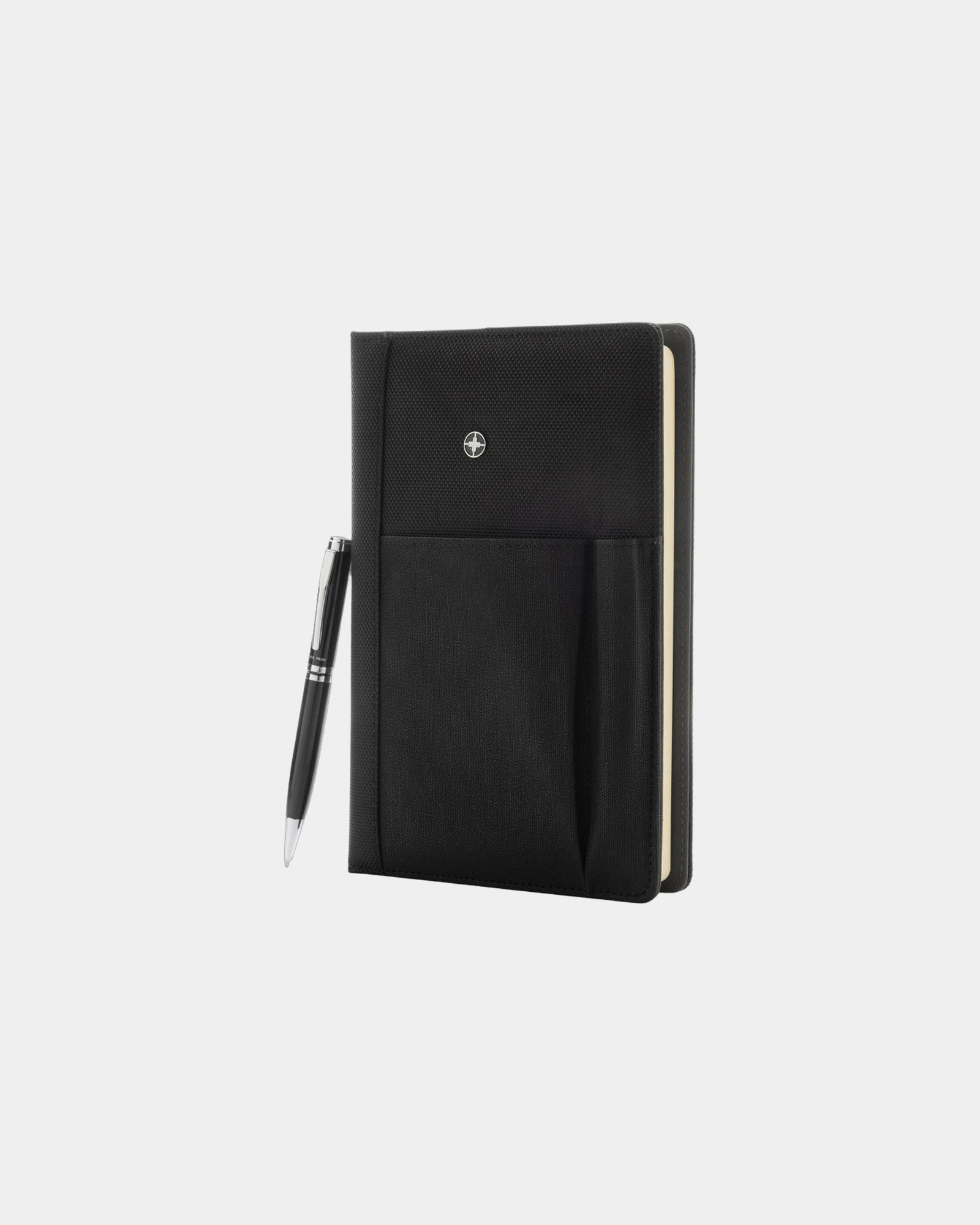 Promotional A5 notebook set with pen - Black