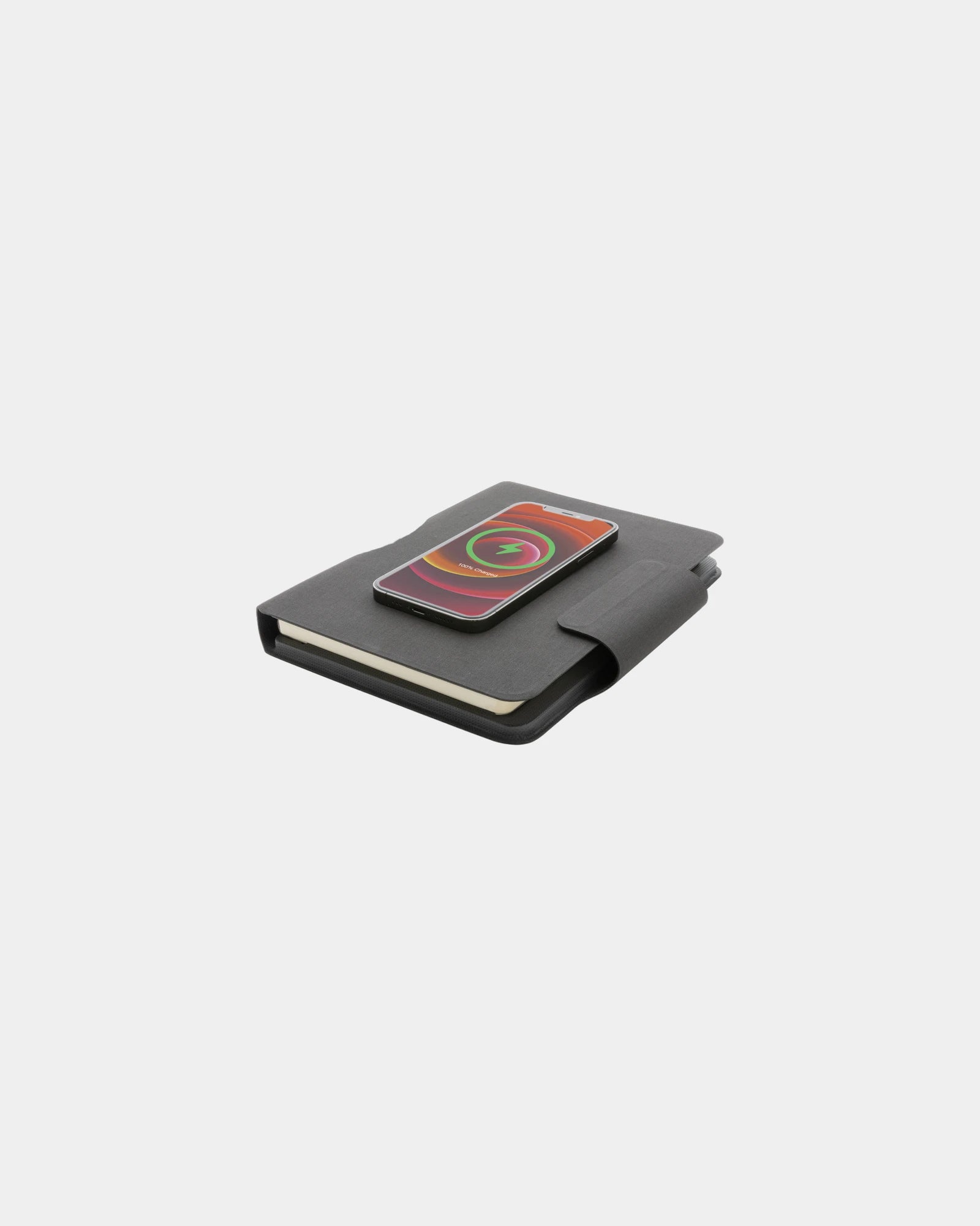 Custom PU A5 notebook with 10W magnetic charger - 1