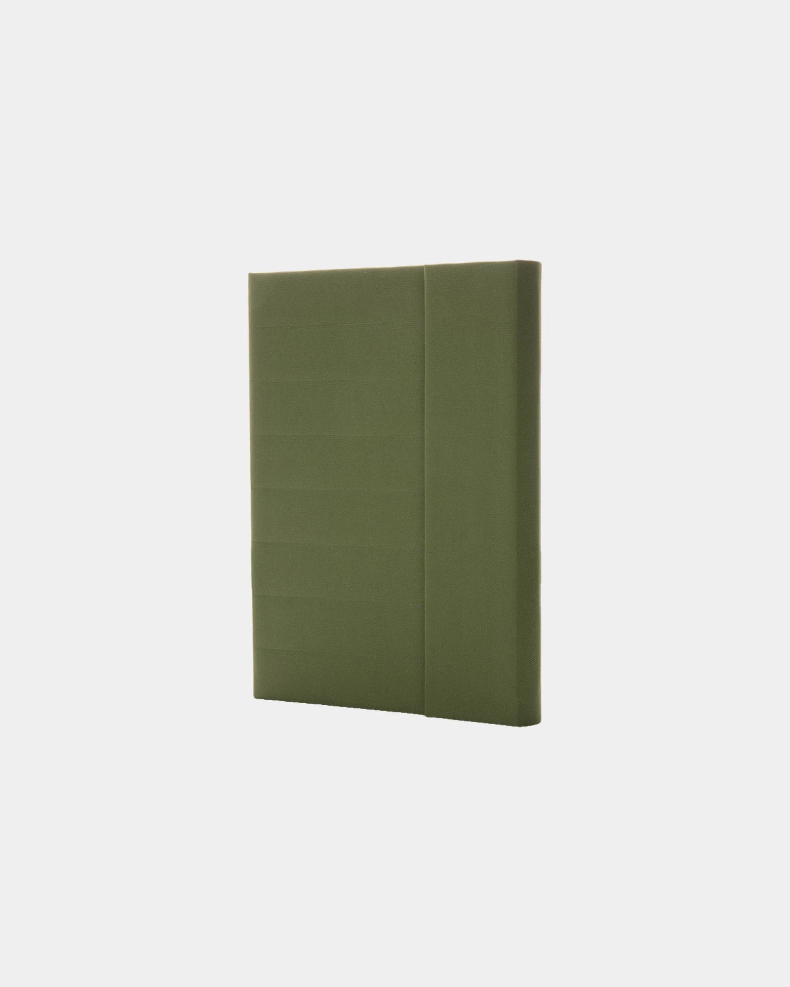 Promotional rPET A5 notebook with magnetic closure - Green