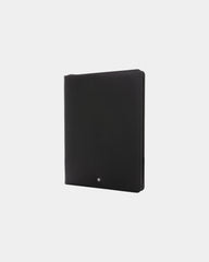 Promotional recycled PU Swiss Peak Heritage A4 folder - Black