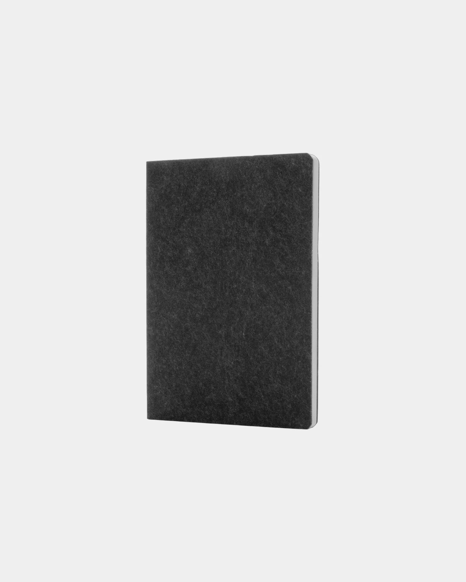 Custom recycled felt notebook - Black