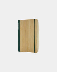 Custom A5 Bamboo Notebook Scribe - Green