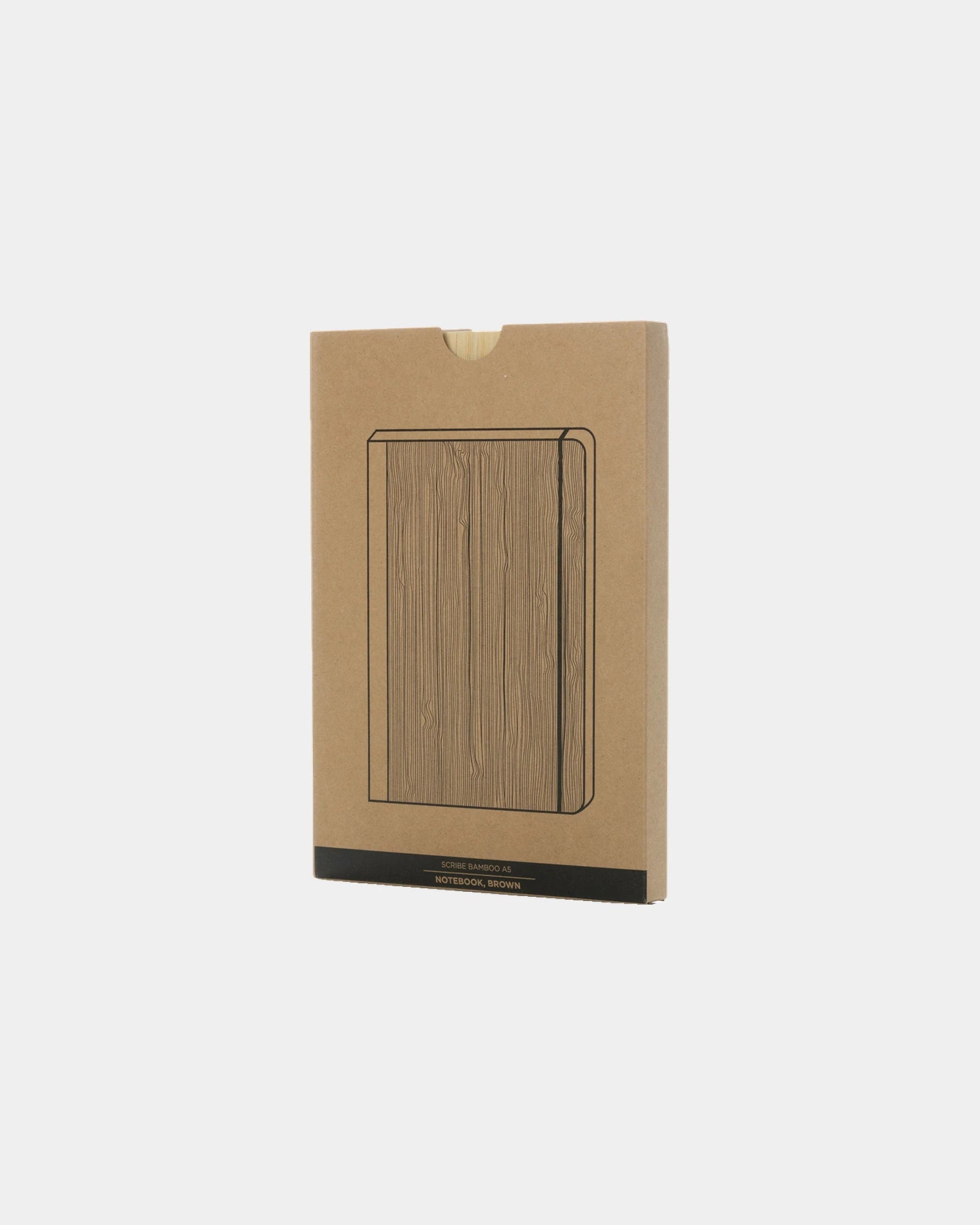 Custom A5 Bamboo Notebook Scribe