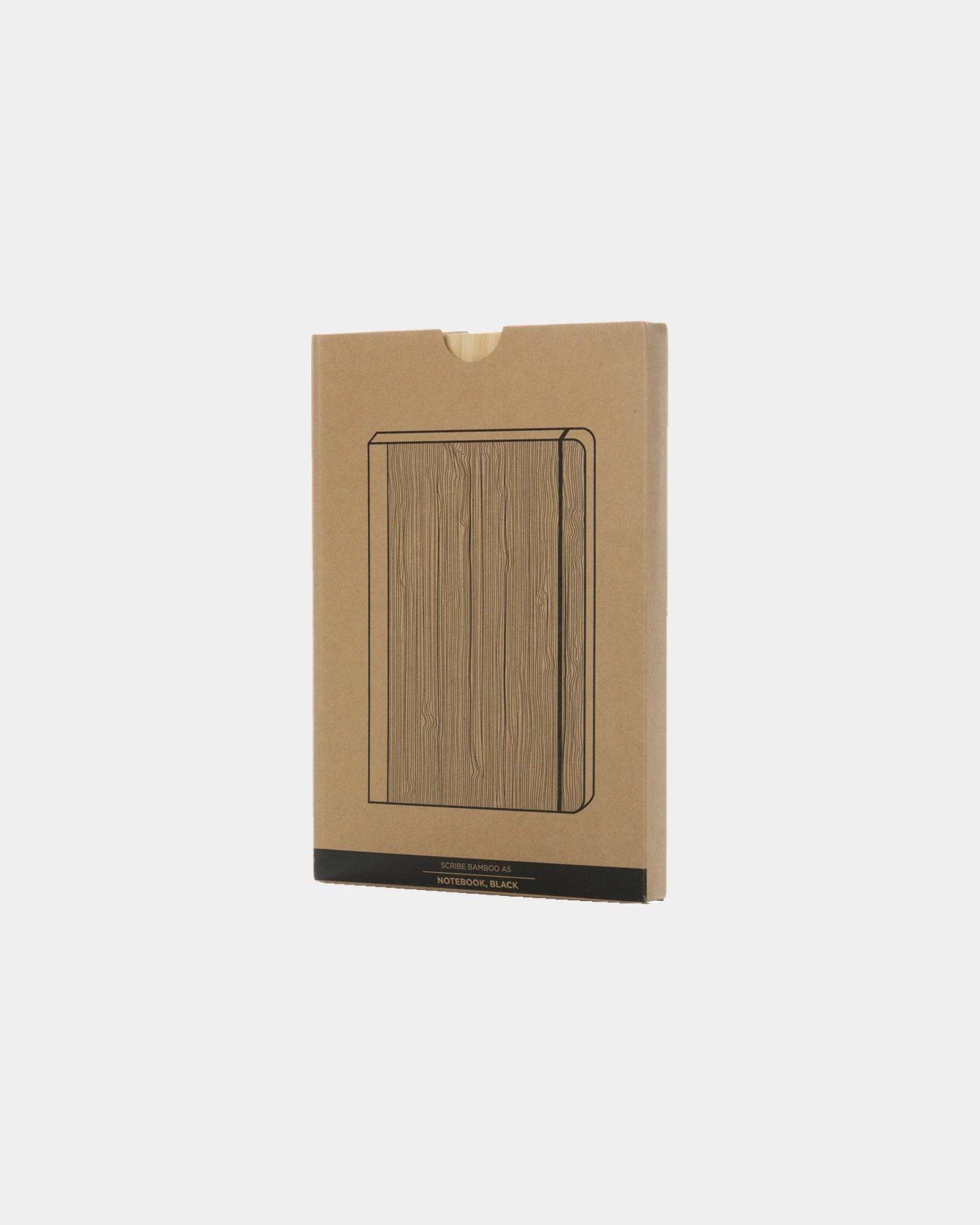 Custom A5 Bamboo Notebook Scribe