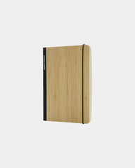 Custom A5 Bamboo Notebook Scribe - Black