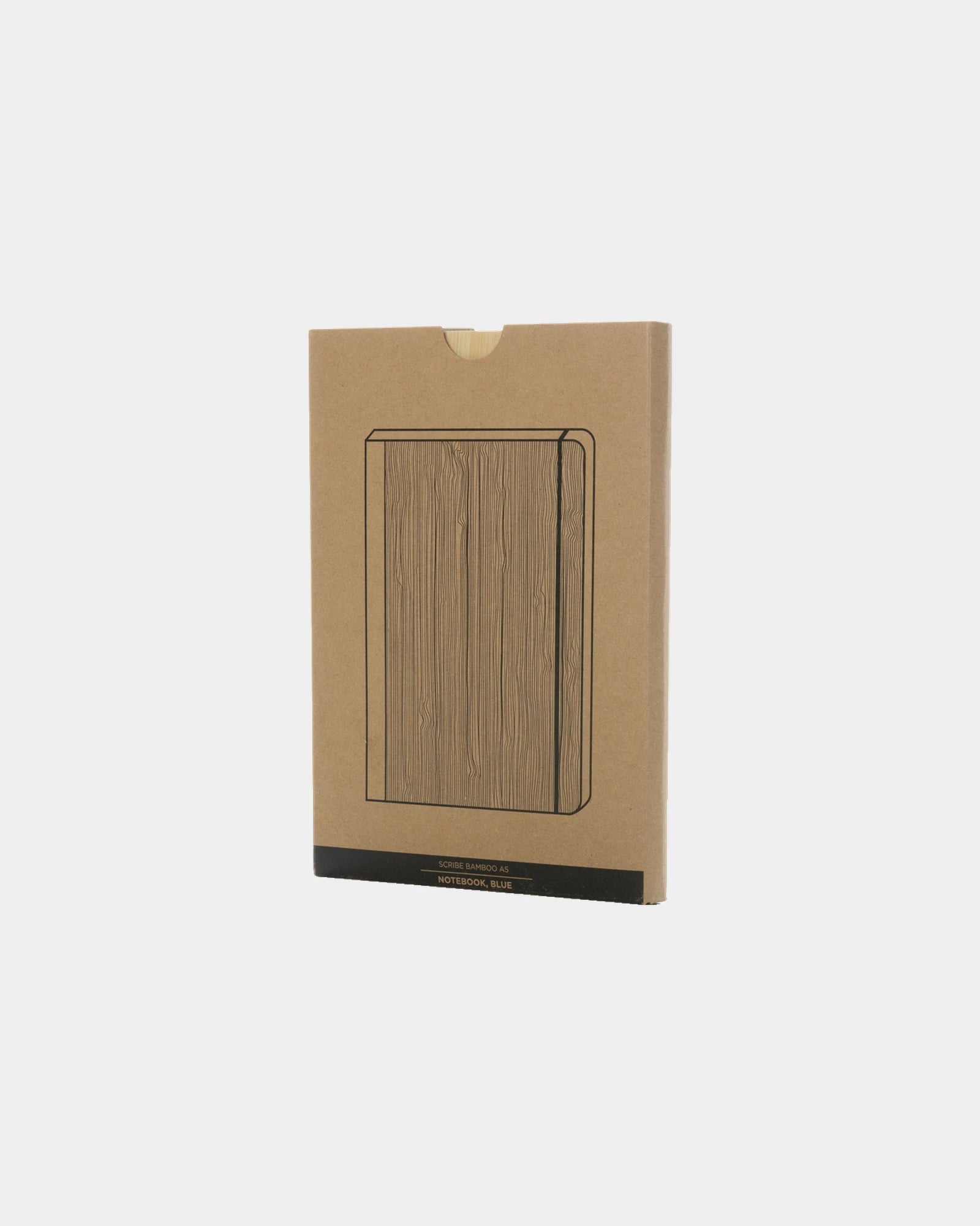 Custom A5 Bamboo Notebook Scribe