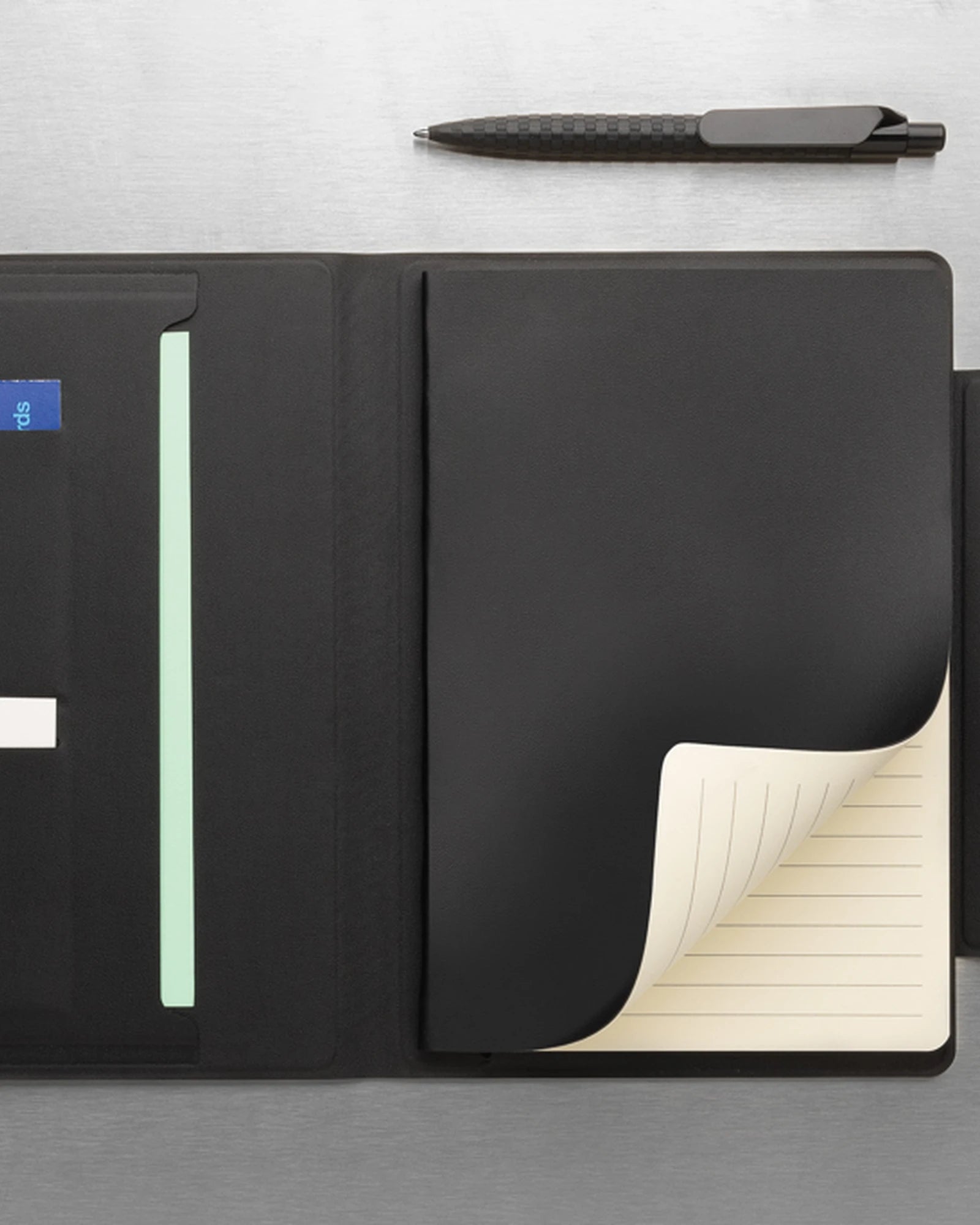 Promotional recycled PU A5 conference folder - 8