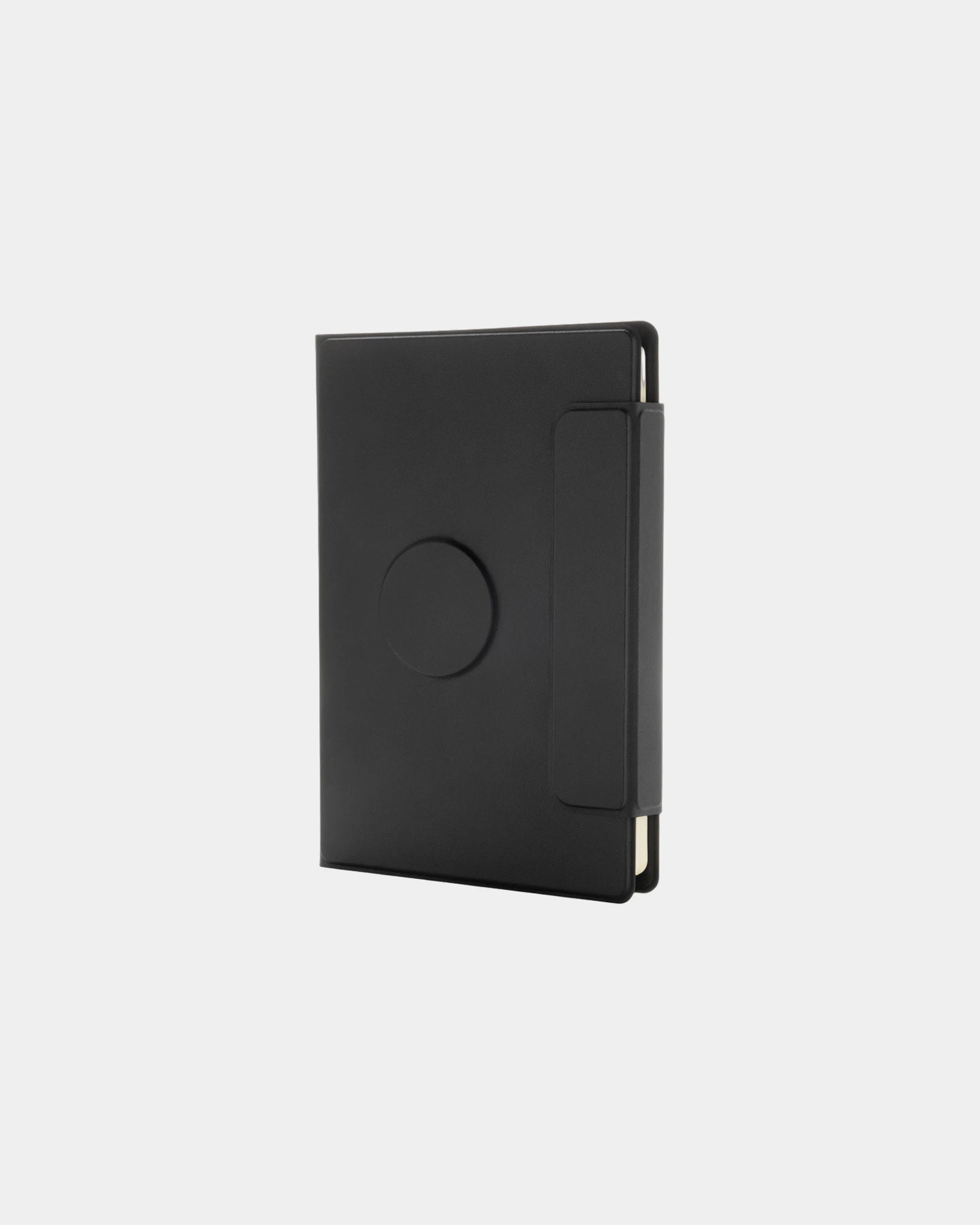 Promotional recycled PU A5 conference folder - Black
