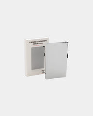Promotional aluminum anti-RFID card holder - 10