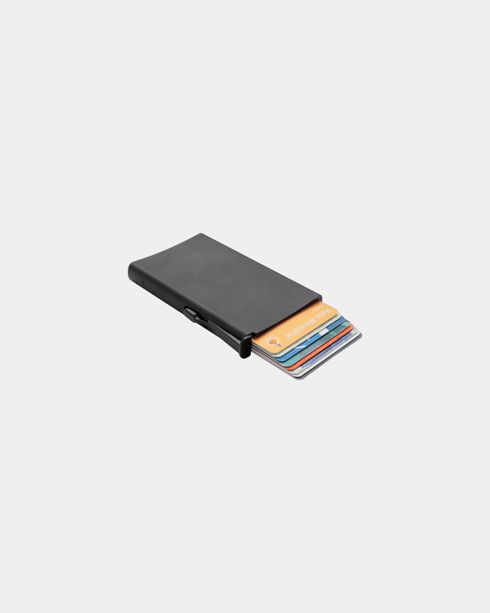 Promotional aluminum anti-RFID card holder - 1