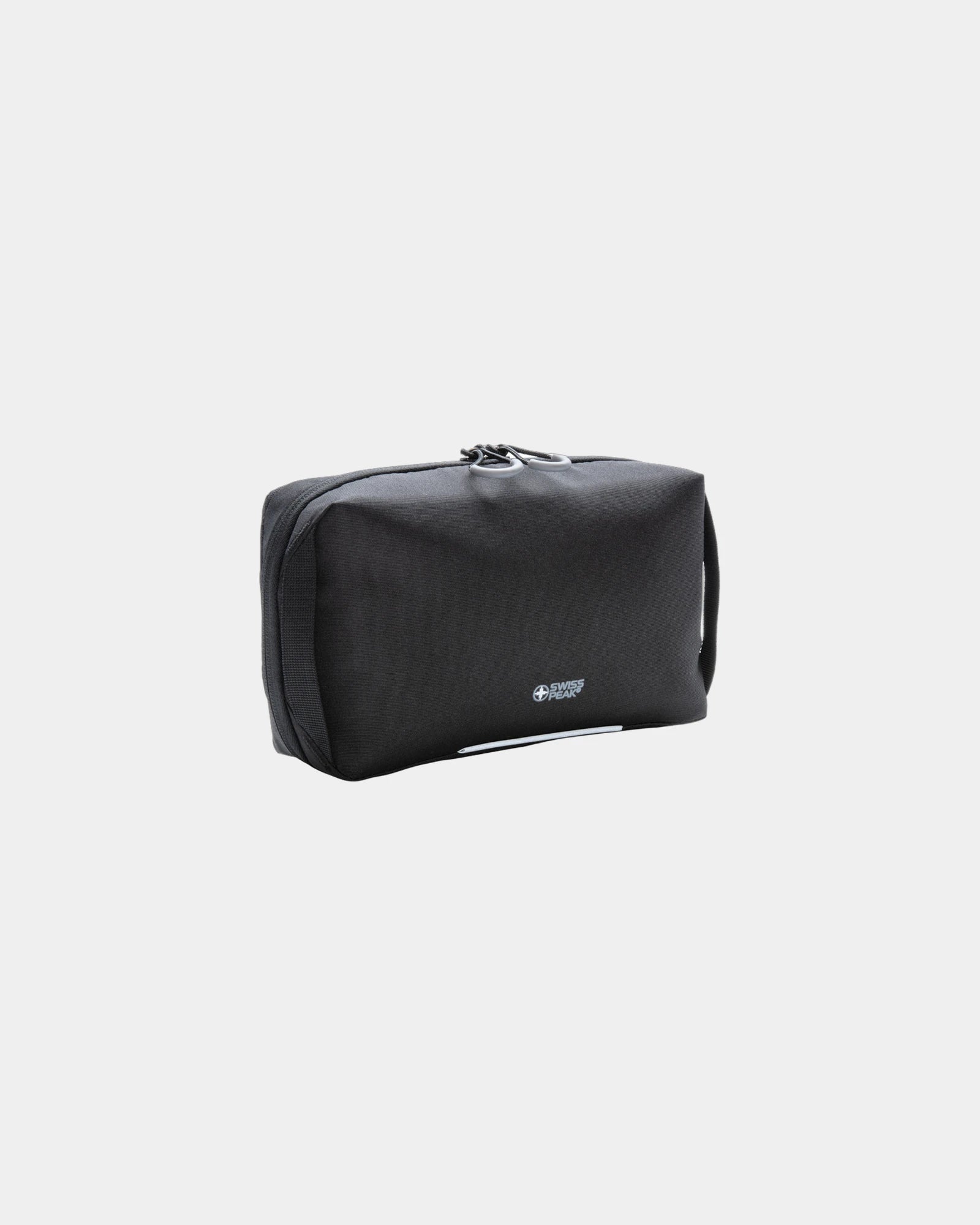 Promotional rPET travel pouch Swiss Peak - Black