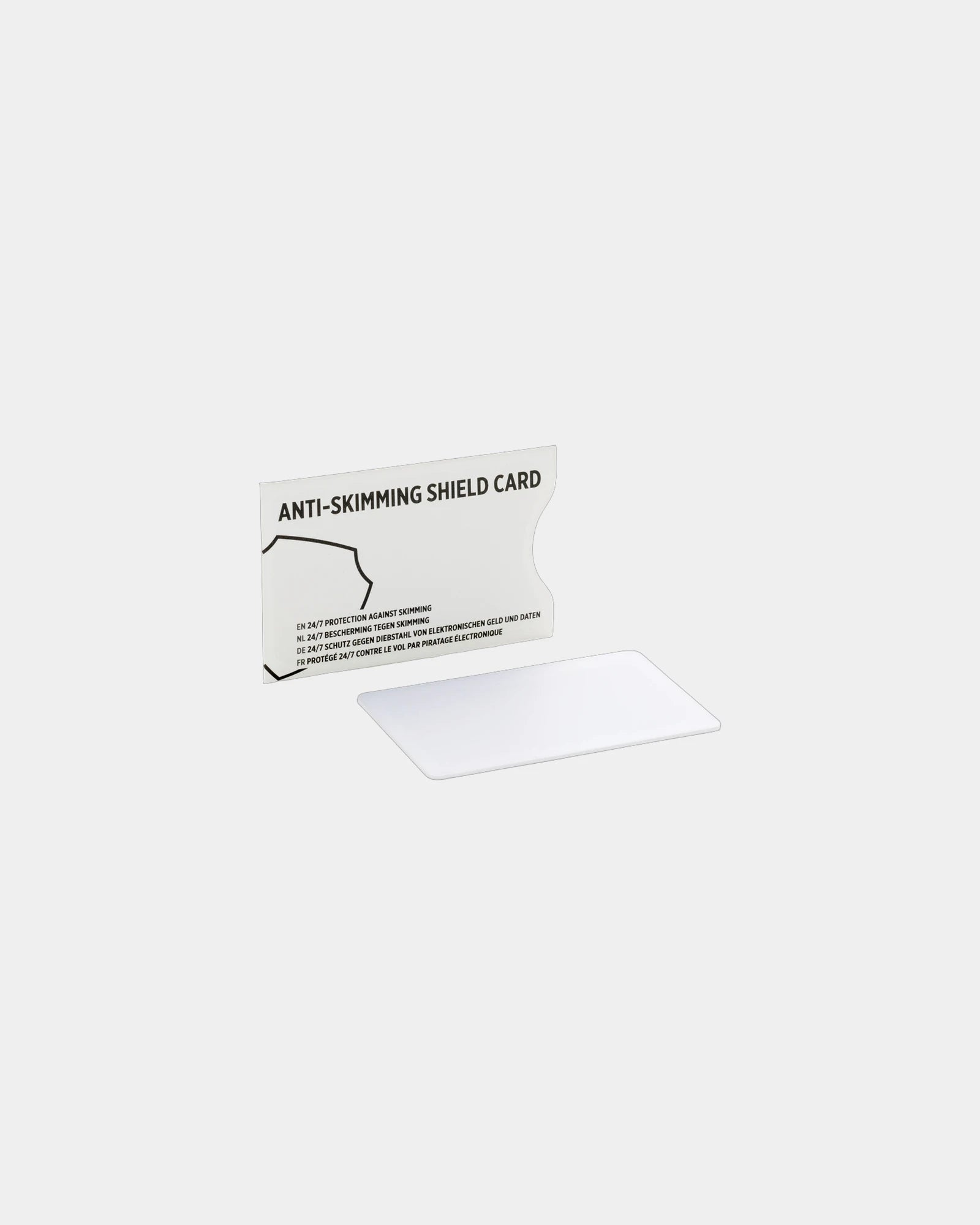 Promotional PVC RFID blocking card - White