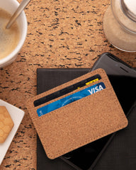 Custom cork RFID-blocking cardholder - 8