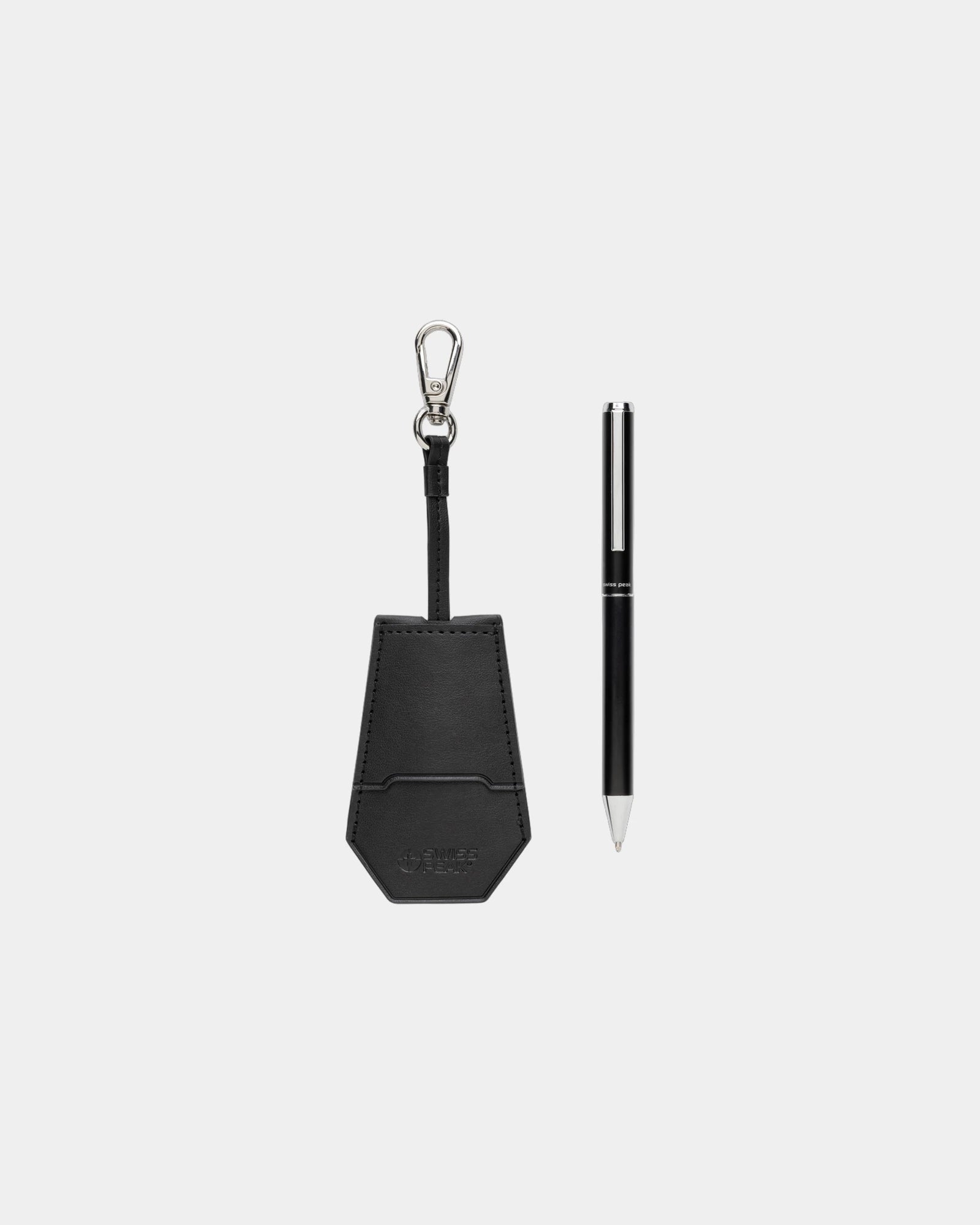 Promotional recycled PU keychain and pen set - 1