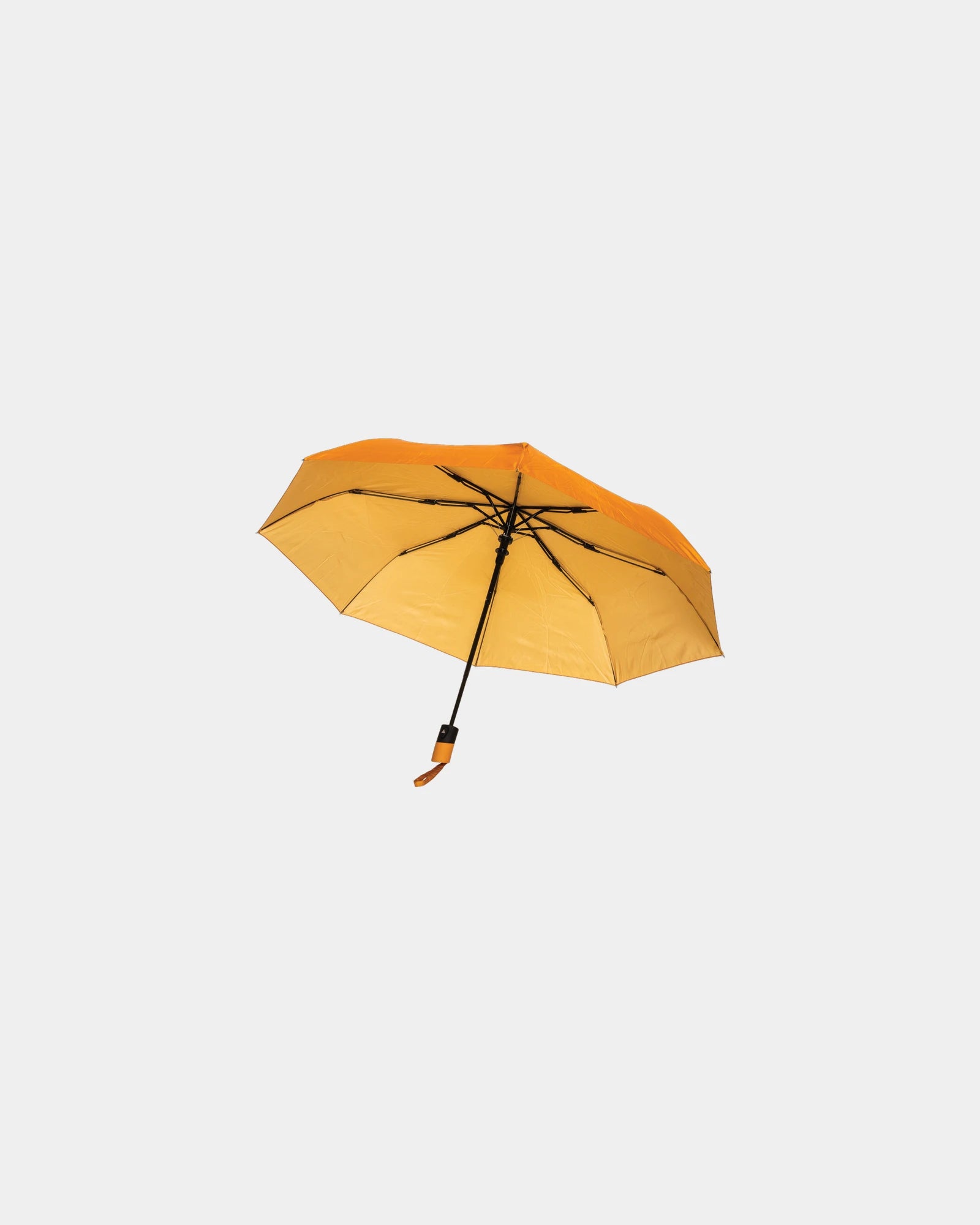 Promotional rPET mini umbrella with automatic opening - Sundial Orange
