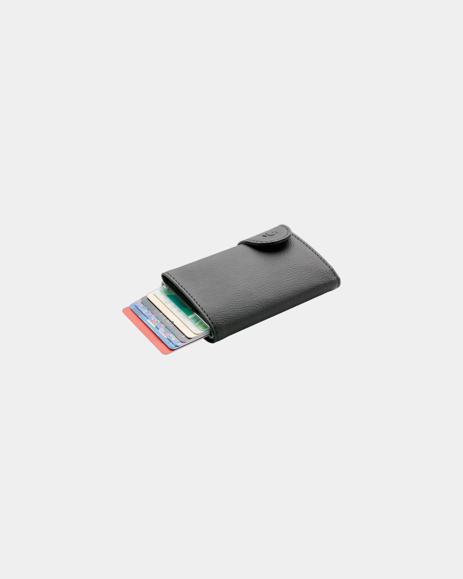 Promotional aluminum RFID card holder - Black