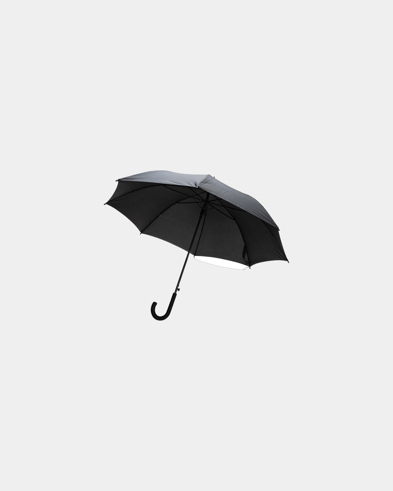 Promotional rPET 23" umbrella with automatic opening - Black