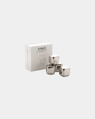 Promotional stainless steel reusable ice cubes set - 4