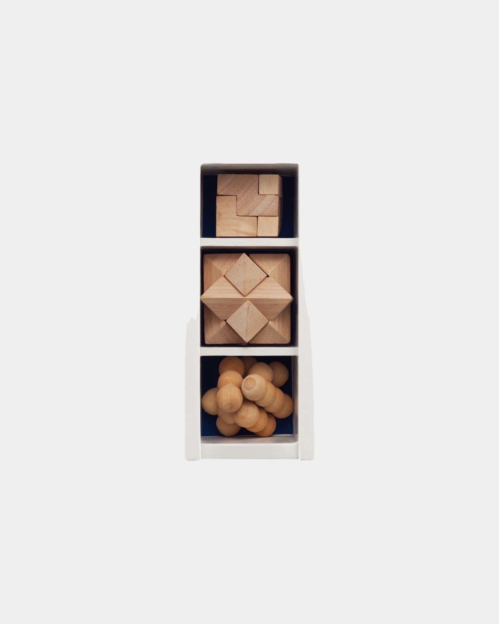 Promotional wooden puzzle set 3 pieces