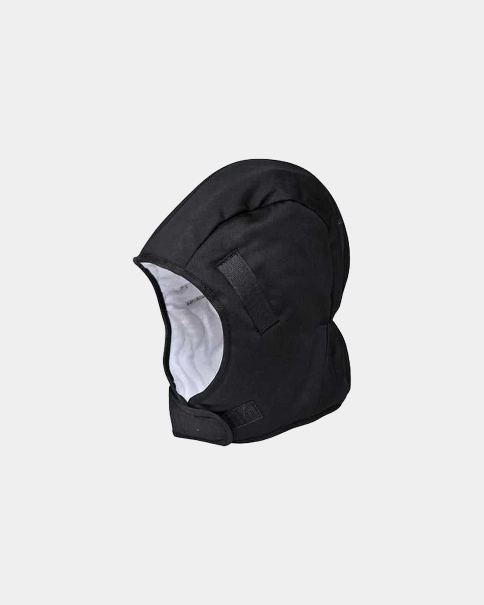 Custom winter helmet liner for safety gear - Black-Sky Blue