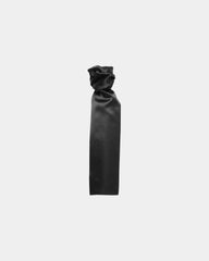 Custom polyester business scarf for women screen print - Black